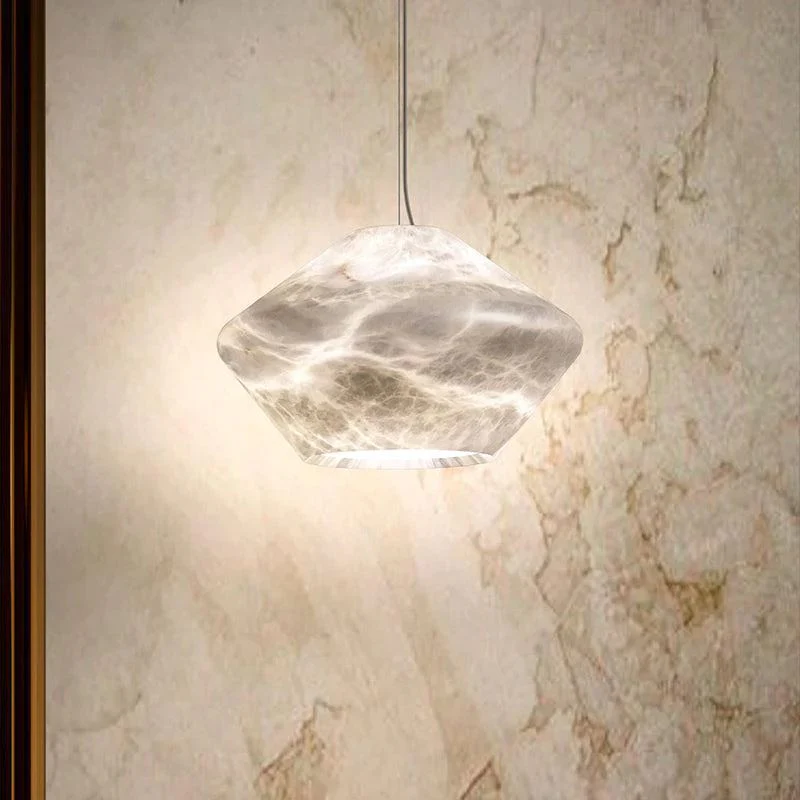 Merlin Finlay Alabaster Pendant Light, Kitchen Island Pendant Light - Image 4